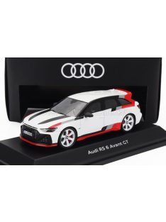   Spark - AUDI A6 RS6 AVANT GT SW STATION WAGON 2023 WHITE RED GREY