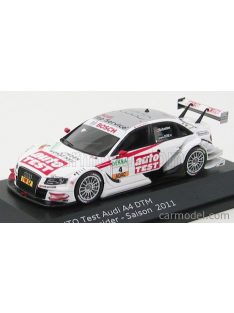   Spark-Model - Audi A4 Test Auto N 4 Dtm 2011 T.Scheider White Silver Red