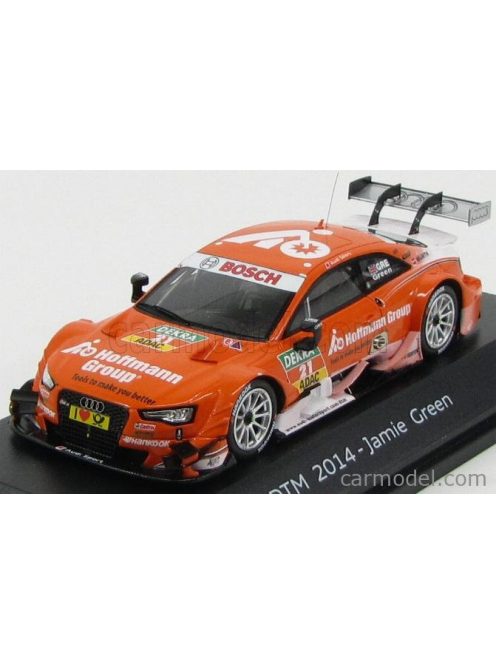 Spark-Model - Audi A5 Rs5 Team Audi Sport Rosberg N 21 Season Dtm 2014 Jamie Green Orange White