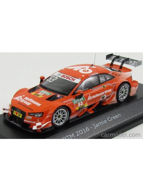 Spark-Model - Audi A5 Rs5 Team Audi Sport Rosberg N 53 Season Dtm 2016 J.Green Orange