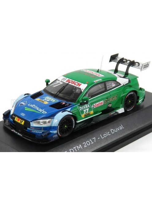 Spark - AUDI A5 RS5 TEAM AUDI SPORT PHOENIX N 77 SEASON DTM 2017 L.DUVAL GREEN BLUE