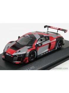   Spark-Model - Audi R8 Lms Team Audi Sport N 0 Press Season 2017 Red Silver Black