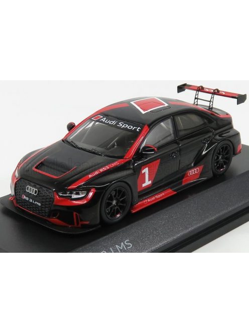 Spark - AUDI A3 RS3 TEAM AUDI SPORT N 1 PRESS SEASON 2017 BLACK RED