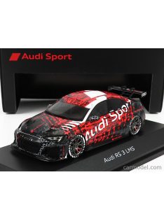   Sparkmodel - Audi A3 Rs3 Lms Mj22 Audi Sport Press 2022 Red Black White