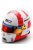 Spark - BELL HELMET F1  CASCO HELMET McLAREN MCL60 TEAM McLAREN N 4 MONACO GP 2023 LANDO NORRIS WHITE RED