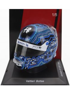   Spark - BELL HELMET F1  CASCO HELMET ALFA ROMEO C43 TEAM STAKE N 77 AUSTRALIAN GP 2023 VALTTERI BOTTAS 2 TONE BLUE BLACK