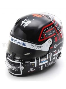   Spark - BELL HELMET F1  CASCO HELMET ALFA ROMEO C43 TEAM STAKE N 77 MONACO GP 2023 VALTTERI BOTTAS BLACK WHITE ORANGE