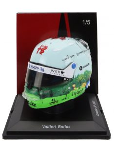   Spark - BELL HELMET F1  CASCO HELMET ALFA ROMEO C43 TEAM STAKE N 24 CANADA GP 2023 GUANYU ZHOU WHITE GREEN