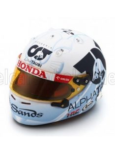   Spark - ARAI HELMET F1  CASCO HELMET AT04 TEAM ALPHA TAURI N 22 SINGAPORE GP 2023 YUKI TSUNODA WHITE LIGHT BLUE