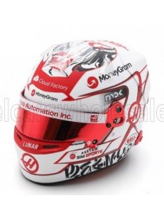   Spark - BELL HELMET F1  CASCO HELMET HAAS FW23 TEAM MONEYGRAM HAAS N 20 SINGAPORE GP 2023 KEVIN MAGNUSSEN WHITE RED