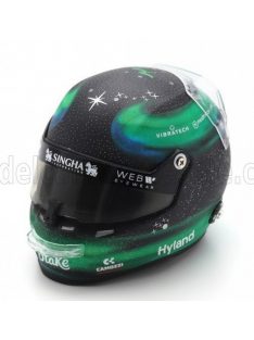   Spark - BELL HELMET CASCO HELMET F1 VALTTERI BOTTAS TEAM STAKE KICK SAUBER N 77 SEASON 2024 GREEN BLACK