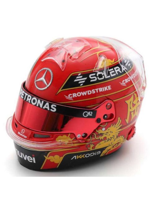 Spark - BELL HELMET CASCO HELMET F1 GEORGE RUSSELL F1 TEAM MERCEDES AMG CHINA GP 2024 RED