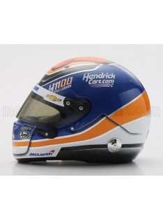   Spark - ARAI HELMET CASCO HELMET KYLE LARSON TEAM ARROWS McLAREN H1100 NASCAR CUP SERIES SEASON 2024 BLUE ORANGE WHITE