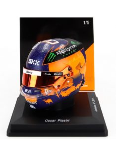   Spark - BELL HELMET CASCO HELMET F1 OSCAR PIASTRI TEAM MCLAREN N 81 AUSTRALIAN GP 2024 ORANGE BLUE