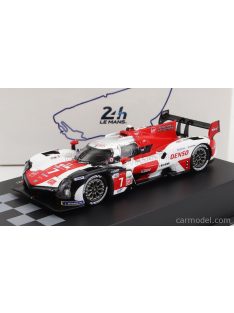   Spark-Model - Toyota Gr010 3.5L V6 Twin Turbo Hybrid Team Gazoo Racing N 7 Winner 24H Le Mans 2021 M.Conway - K.Kobayashi - J.M.Lopez White Red