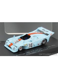   Spark-Model - Mirage Gr8 3.0L V8 Team Gulf Research Racing N 10 3Rd 24H Le Mans 1975 V.Schuppan - J.P.Jaussaud Light Blue Orange