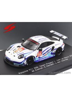   Spark-Model - Porsche 911 991-2 Rsr 4.0L Team Project 1 N 56 24H Le Mans 2020 M.Cairoli - E.Perfetti - L.Ten Voorde White Light Blue