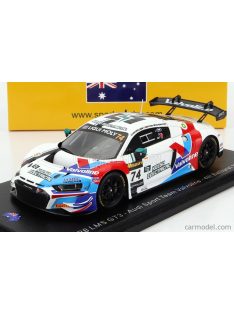   Spark-Model - Audi R8 Lms Gt3 Team Audi Sport Team Valvoline N 74 4Th 12H Bathurst 2022 K.Van Der Linde - N.Berthon - B.Schumacher White Blue Red