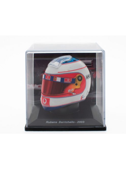 Sparkmodel - 1:5 Scale Model Of Helmet Of Rubens Barrichello - 2003