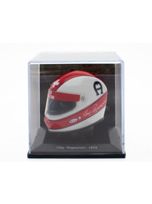 Sparkmodel - 1:5 Scale Model Of Helmet Of Clay Regazzoni - 1974