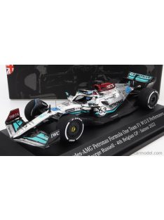   Spark-Model - Mercedes Gp F1 W13E Team Mercedes-Amg Petronas F1 N 63 4Th Belgium Gp 2022 George Russel Silver Green