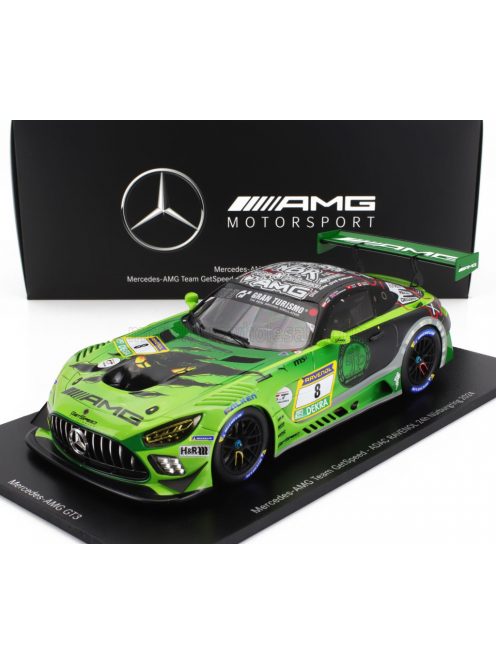 Spark - MERCEDES BENZ AMG GT3 TEAM GETSPEED N 8 24h NURBURGRING 2024 LUCAS AUER - ADAM CHRISTODOULOU - PHILIP ELLIS - MIKAEL GRENIER GREEN BLACK