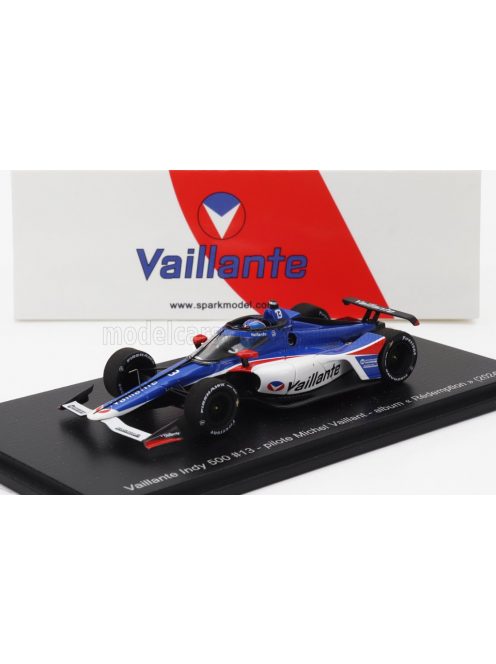 Spark - VAILLANTE INDY 500 N 13 ALBUM REDEMPTION 2024 MICHEL VAILLANT BLUE WHITE