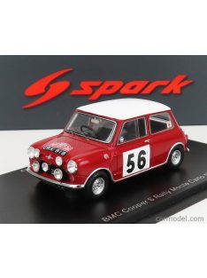   Spark-Model - Morris Mini Cooper S N 56 Rally Montecarlo 1965 D.J.Morley - G.E.Morley Red White