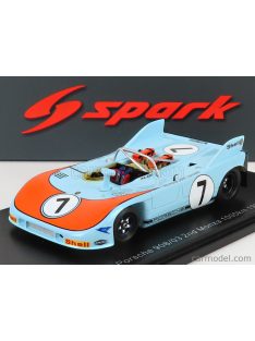   Spark-Model - Porsche 908/3 Spider N 7 2Nd 1000Km Monza Italy 1972 R.Jost - G.Schuler Light Blue