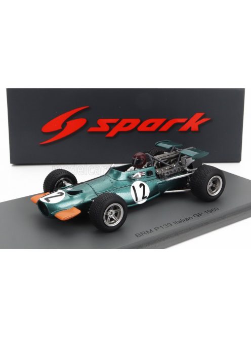 Spark - BRM F1  139 N 12 ITALY GP 1969 JACKIE OLIVER GREEN YELLOW