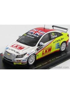   Spark-Model - Chevrolet Cruze 1.6T N 11 Macau Wtcc 2012 A.Macdowall White Yellow Red