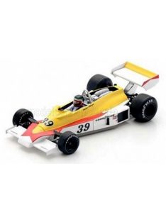   Spark - HESKETH F1  308E N 39 PRACTICE BELGIUM GP 1977 H.REBAQUE YELLOW WHITE