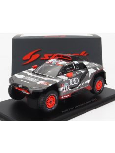   Spark - AUDI Q E-TRON RS TEAM AUDI SPORT N 224 RALLY DAKAR 2022 M.EKSTROM - E.BERGKVIST GREY SILVER BLACK