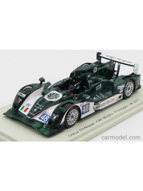 Spark-Model - Oreca 03-Nissan Murphy Prototypes N 48 24H Le Mans 2012 J.Firth - B.Hartley - W.Hughes Green White