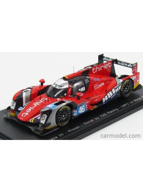 Spark-Model - Oreca 05 Nissan Team Thiriet By Tds Racing N 46 24H Le Mans 2015 P.Thiriet - L.Badey - T.Gommedy Red White