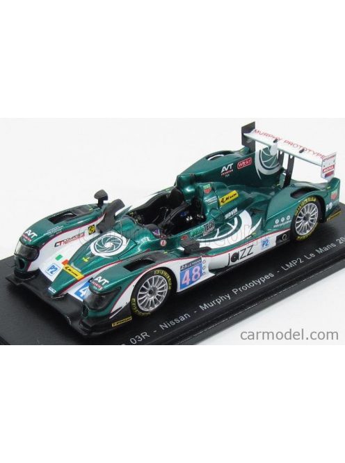 Spark-Model - Oreca 03R Nissan Team Murphy Prototypes N 48 Lmp2 24H Le Mans 2015 K.Chandhok - M.Patterson - N.Berthon Green Met White