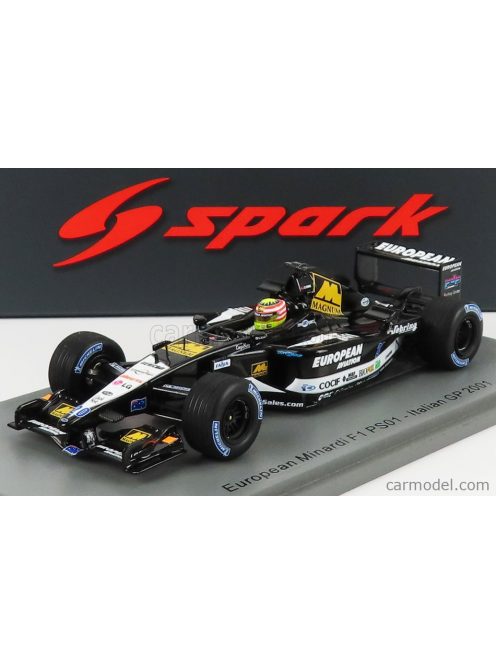 Spark-Model - Minardi F1 Ps01 Team European N 20 Season 2001 Alexander Yoong Black White