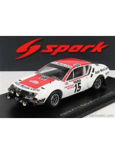   Spark-Model - Renault Alpine A310 N 15 Rally Montecarlo 1976 M.C.Beaumont - C.Giganot White Red