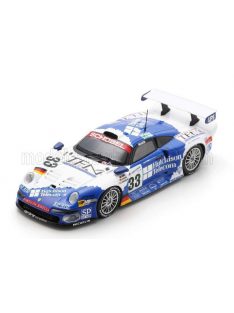   Spark - PORSCHE 911 GT1 3.2L TURBO TEAM SCHUBEL ENGINEERING N 33 5th 24h LE MANS 1997 PATRICE GOUESLARD - PEDRO LAMY - ARMIN HAHNE WHITE BLUE