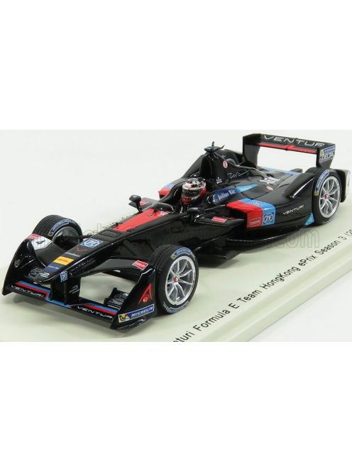 Spark - VENTURI FORMULA-E TEAM N 4 RD1 HONG KONG GP 2016-2017 S.SARRAZIN BLACK BLUE RED