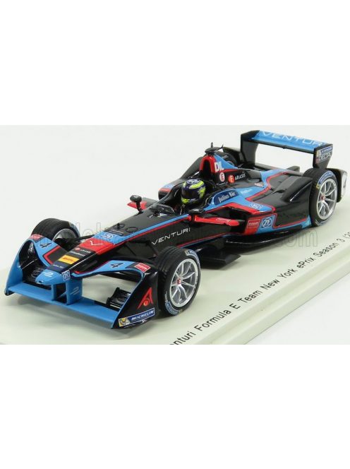 Spark - VENTURI FORMULA-E TEAM N 4 RD10 NEW YORK GP 2016-2017 T.DILLMANN BLACK BLUE RED