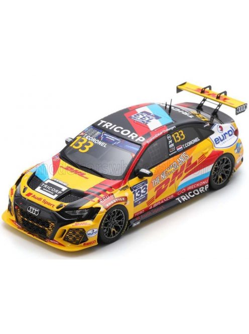 Spark - AUDI RS3 LMS TEAM NETHERLANDS N 133 WINNER FIA MOTORSPORT GAMES SPRINT CUP PAUL RICHARD 2022 T.CORONEL ORANGE RED