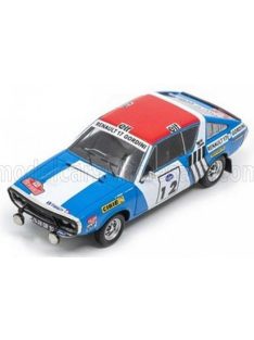   Spark - RENAULT R17 N 12 WINNER RALLY PRESS ON REGARDLESS 1974 J.L.THERIER - C.DELFERRIER BLUE WHITE RED