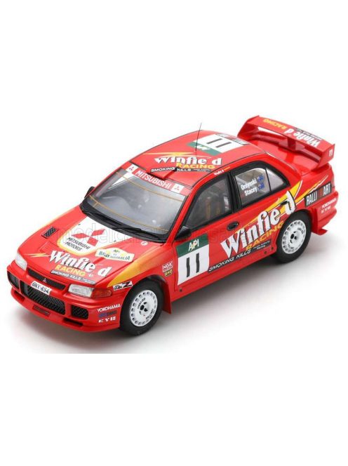 Spark - MITSUBISHI LANCER EVOLUTION III N 11 RALLY API AUSTRALIAN 1997 ED ORDYNSKI - MARK STACEY RED