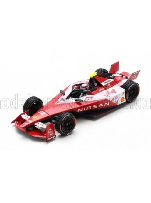 Spark - NISSAN FORMULA-E E-4ORCE 04 TEAM NISSAN N 22 SEASON 2023-2024 OLIVER ROWLAND RED WHITE