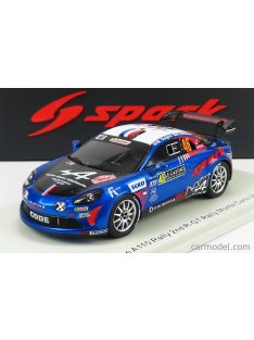   Spark-Model - Renault Alpine A110 Rally N 46 Rally Montecarlo 2022 E.Goigou - K.Bronner Blue Black White