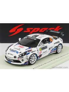   Spark-Model - Renault Alpine A110 Rally N 48 Rally Montecarlo 2022 R.Astier - F.Vauclare White