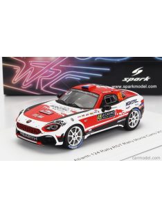   Sparkmodel - Fiat 124 Rally Rgt N 49 Rally Montecarlo 2022 M.Rada - J.Jugas Red White Black