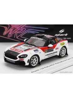   Sparkmodel - Fiat 124 Rally Rgt N 51 Rally Montecarlo 2022 A.Sassi - Romei White Red Black