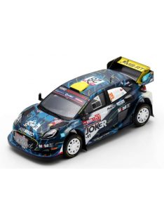   Spark - FORD ENGLAND PUMA RALLY1 TEAM FORD WORLD RALLY M-SPORT N 28 RALLY CHILE 2023 ALBERTO HELLER - LUIS ERNESTO ALLENDE BLUE YELLOW RED